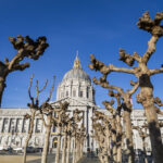 A photo of San Francisco City Hall from Civic Center Plaza